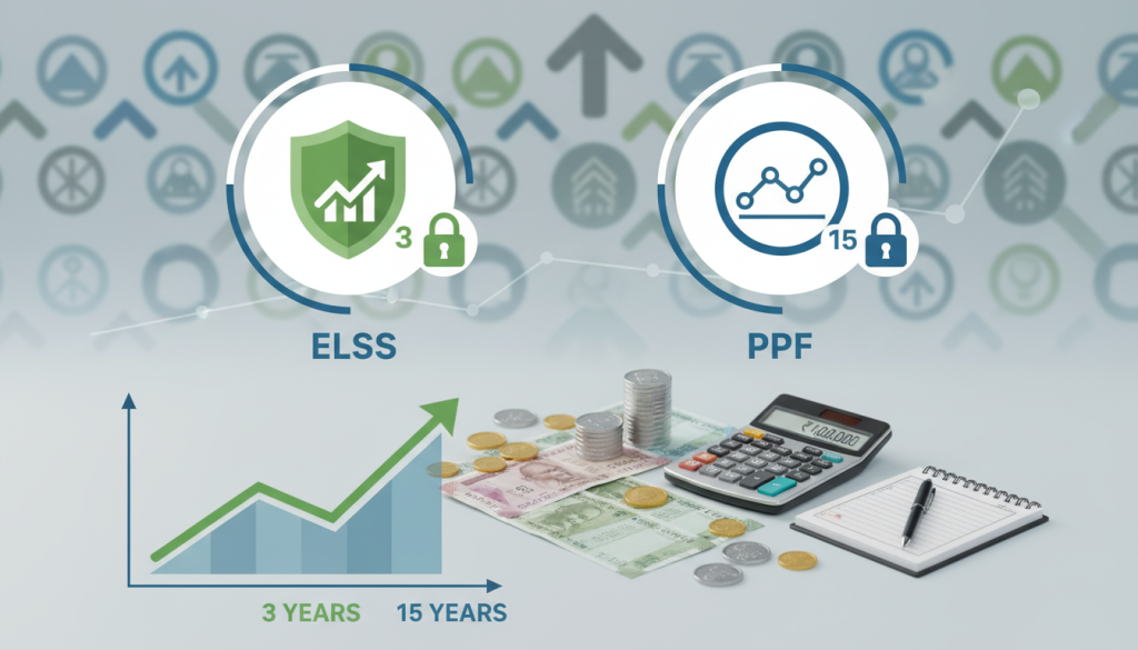 elss vs ppf lock-in period difference comparison elss vs ppf lock-in period difference comparison