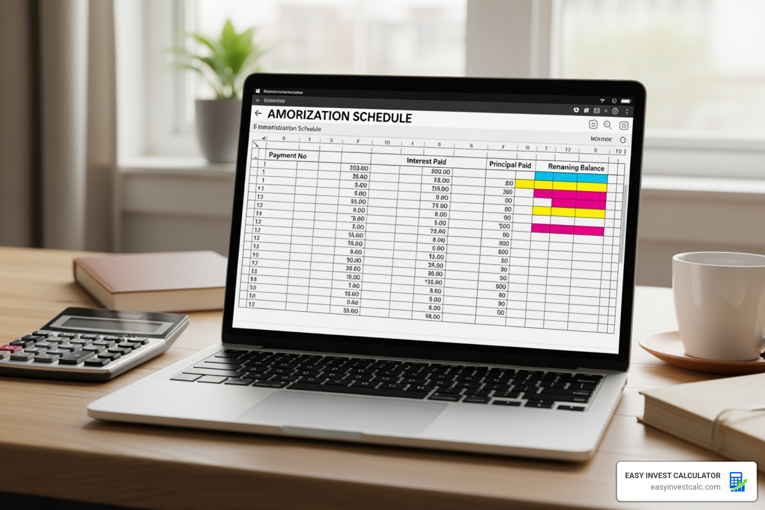 amortization schedule with extra payments